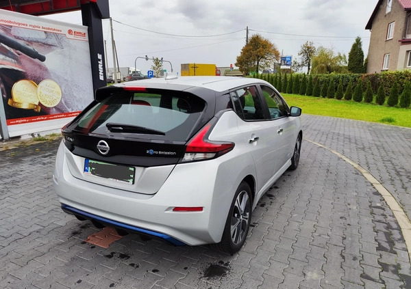 Nissan Leaf cena 69600 przebieg: 54000, rok produkcji 2018 z Kraków małe 56